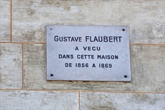 Building where Flaubert lived in Paris