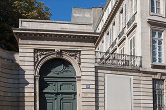 50 rue De Vaugirard, Detail Du Porche De L Hôtel Particulier De Mme De La Fayette