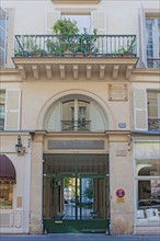 Building where lived Romain Gary in Paris