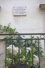 House where lived Claude-Henri de Rouvroy