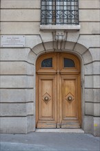2 rue Cassini, Immeuble où vécut Alain Fournier