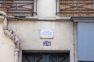26 rue Lecluse, Verlaine y vécut