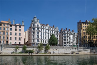 Lyon, quai Saint-Vincent
