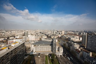 Vue aérienne de Paris depuis la Tour Rubis