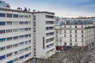 Paris, Immeubles Rue de la Glaciere