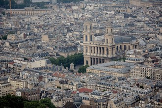 Paris, aerial view