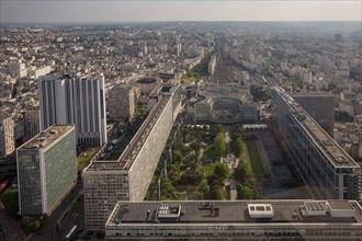 Paris, vue aérienne