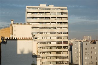 Paris, immeuble rue Firmin Gillot