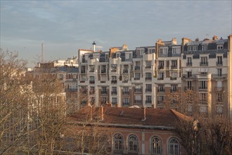 Paris, immeuble rue Firmin Gillot