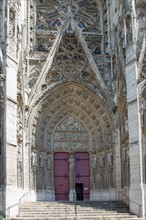 Rouen, Cathédrale Notre-Dame, portail de la Calende