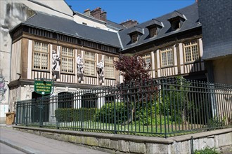 Rouen, maison Rue d'Amiens