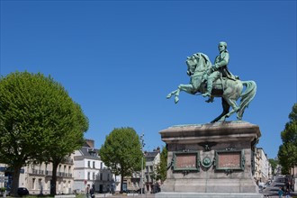 Rouen, statue de Napoléon