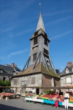 Honfleur, place Sainte-Catherine