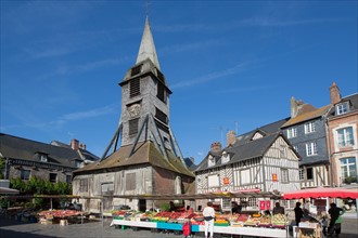 Honfleur, place Sainte-Catherine