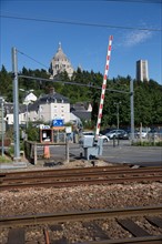 Lisieux, passage à niveau SNCF