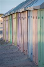 Berck Plage, cabines de bain