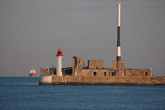 Entrée du Port du Havre, Seine-Maritime