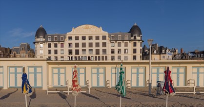 Trouville sur Mer, cabines de bains