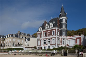 Trouville sur Mer, villas du front de mer