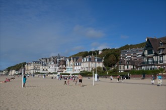 Trouville sur Mer, villas du front de mer