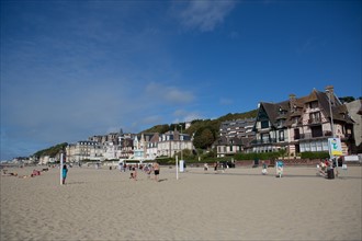 Trouville sur Mer, villas du front de mer