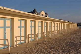 Trouville sur Mer, cabines de bains