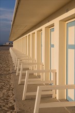 Trouville sur Mer, cabines de bains