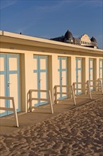 Trouville sur Mer, cabines de bains