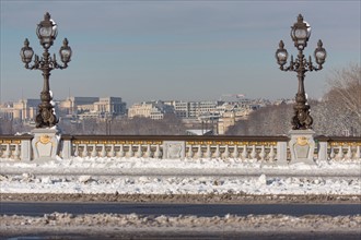 Paris under the snow, February 2018