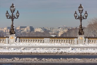 Paris sous la neige, février 2018