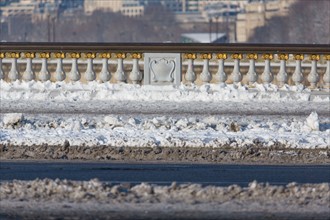 Paris under the snow, February 2018