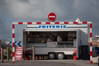 Berck-sur-Mer (Pas-de-Calais, France), friterie