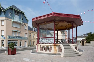 Kiosque à musique de Cayeux-Sur-Mer (Baie de Somme, France)