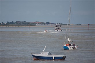 Saint-Valery-sur-Somme (Baie de Somme, France)