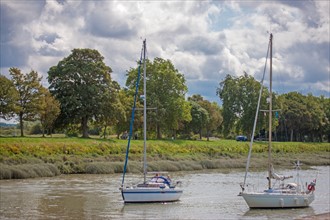 Saint-Valery-sur-Somme (Baie de Somme, France)