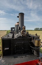 Le Crotoy (Baie de Somme, France), train touristique à vapeur