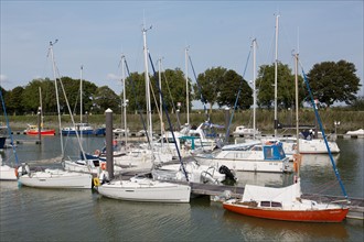 Saint-Valery-sur-Somme (Baie de Somme, France)