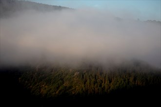 Morning haze over the Gorges du Tarn