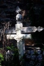 Cross in a cemetery