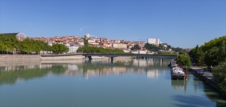 Lyon, from the Passerelle du Collège