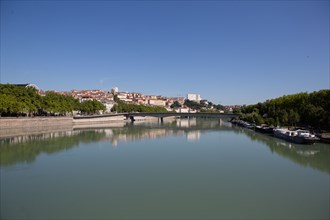 Lyon, from the Passerelle du Collège