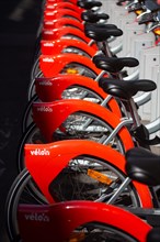 Lyon, Velov' self service bikes