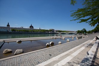 Lyon, banks of the Rhône River