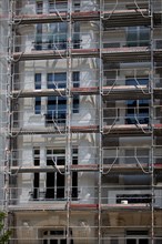 Lyon, scaffolding