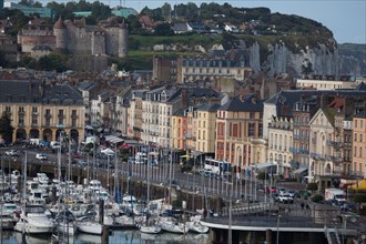 Harbour and quays in Dieppe