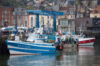 Dieppe, port depuis le Quai du Carénage