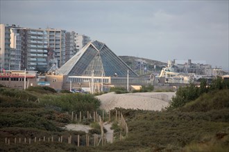 Le Touquet Paris Plage, dunes au dessus de la plage