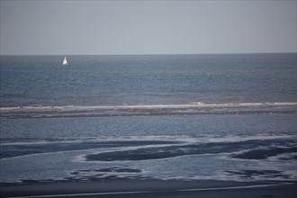 Le Touquet Paris Plage, the beach at low tide