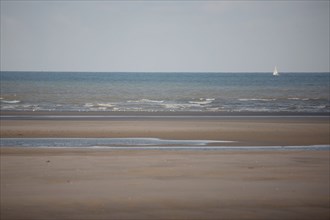 Le Touquet Paris Plage, the beach at low tide