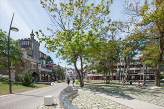 Le Touquet Paris Plage, Avenue des Phares et Avenue du Verger